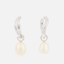 Astrid & Miyu Serenity Sterling Silver Hoop Earrings Astrid & Miyu Serenity Sterling Silver Hoop Earrings