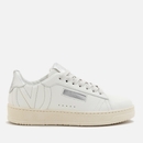 Valentino Women's Apollo Leather Basket Trainers - White/Silver - UK 5