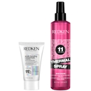 Redken Acidic Bonding Concentrate Conditioner and Thermal Spray Heat Protection Bundle for Healthy Looking Hair