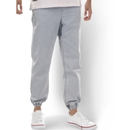 Men White Solid Regular Fit Cotton Joggers Trousers GOJOGDEN 34