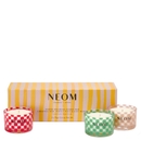 Neom Wellbeing London Christmas 2024 Winter Wellbeing Candle Trio