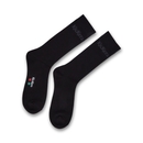 Adult Unisex Everyday Crew 3-Pack Socks Black - 7-8.5