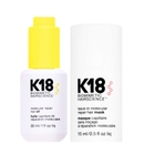 K18 Duo: Molecular Repair Hair Oil 30ml & Biomimetic Hairscience Leave-In Molecular Repair Hair Mask 15ml K18 Duo: Molecular Repair Hair Oil 30ml & Biomimetic Hairscience Leave-In Molecular Repair Hair Mask 15ml