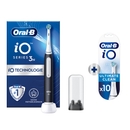 Oral-B iO 3 Elektrische Tandenborstel Zwart + 10 Opzetborstels