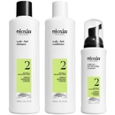 NIOXIN Scalp and Hair Thickening System 2 for Natural Hair with Progressed Thinning Loyalty Kit