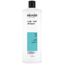 NIOXIN Scalp and Hair Thickening System 3 Shampoo for Coloured Dry and Damaged Hair with Light Thinning 1L NIOXIN Scalp and Hair Thickening System 3 Shampoo for Coloured Dry and Damaged Hair with Light Thinning 1L