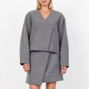 Leveté Room Ikki Recycled Wool-Blend Cardigan - M/38