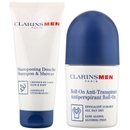 Clarins Duo: Men Shampoo & Shower Gel 200ml / 7 oz. & Antiperspirant Deodorant Roll-On 50ml / 1.7 fl.oz.