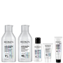 Redken Acidic Bonding Concentrate Shampoo and Conditioner 500ml with Shampoo 75ml, Conditioner 50ml and Leave-In Treatment 30ml Redken Acidic Bonding Concentrate Shampoo and Conditioner 500ml with Shampoo 75ml, Conditioner 50ml and Leave-In Treatment 30ml