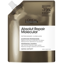 L'Oréal Professionnel Absolut Repair Molecular Shampoo Refill Pack 500ml for Damaged Hair