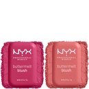 NYX Professional Makeup Buttermelt Powder Blush up to 12H Wear - Feeling Butta & Butta Than Before Blush Bundle