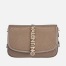 Valentino Zeno Faux Leather Croc-Effect Flap Bag 