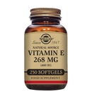 Solgar Vitamins Natural Source Vitamin E 268mg (400 IU) Softgels x 250 Solgar Vitamins Natural Source Vitamin E 268mg (400 IU) Softgels x 250