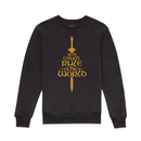 Lord Of The Rings The War of Rohirrim Rule The World Sweatshirt - Black