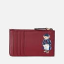 Polo Ralph Lauren Women's Nautical Bear Small Card Case - Chianti