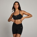 MP Women's Tempo Strappy Back Sports Bra - Black - XS MP Women's Tempo Strappy Back Sports Bra - Black - XS