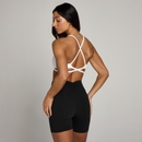 MP Women's Tempo Strappy Back Sports Bra - White - XS MP Women's Tempo Strappy Back Sports Bra - White - XS