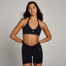 MP Women's Tempo Halterneck Open Back Sports Bra - Black - XS MP Women's Tempo Halterneck Open Back Sports Bra - Black - XS