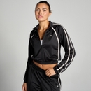 MP Women's Tricot Track Jacket - Black/White - XS MP Women's Tricot Track Jacket - Black/White - XS