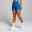 MP Women's Tempo Mid-Rise Seamless Shorts - True Blue - XS