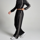 MP Women's Tricot Track Straight Leg Joggers - Black/White - XS MP Women's Tricot Track Straight Leg Joggers - Black/White - XS