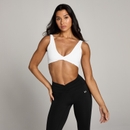 MP Women's Tempo Twist Front Sports Bra - White - XS MP Women's Tempo Twist Front Sports Bra - White - XS
