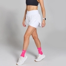 MP Women's Velocity Pleated Running Short - White - XS MP Women's Velocity Pleated Running Short - White - XS