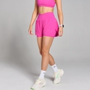 MP Women's Velocity Pleated Running Short - Violet Pink - XS MP Women's Velocity Pleated Running Short - Violet Pink - XS