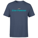 Oasis Live Forever Unisex T-Shirt - Navy