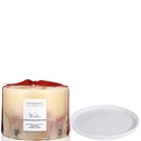 The White Company Winter Botanical Candle and Plate - Large