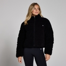 MP Women's Borg Puffer Jacket - Black - XS