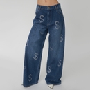 Stella Nova Washed Denim Wide-Leg Jeans - DK 34/UK 8 Stella Nova Washed Denim Wide-Leg Jeans - DK 34/UK 8