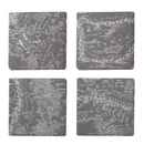Lord Of The Rings Middle Earth Map Engraved Slate Coaster Set