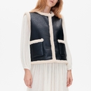 Baum Und Pferdgarten Bellis Faux Leather Waistcoat - EU 36/UK 8 Baum Und Pferdgarten Bellis Faux Leather Waistcoat - EU 36/UK 8