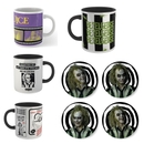 Beetlejuice 4x Mugs & Coasters Bundle