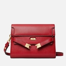 Tory Burch Lee Radziwill Textured Leather Shoulder Bag