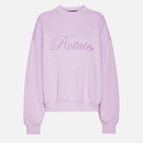 Rotate Sunday Crewneck Heavy Cotton-Jersey Sweatshirt - XS Rotate Sunday Crewneck Heavy Cotton-Jersey Sweatshirt - XS