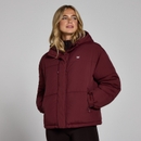 MP Women's Short Padded Puffer Jacket - Deep Berry - XS