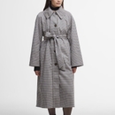 Barbour Barbour Beatrix Check Showerproof Cotton-Blend Trench Coat - 16 Barbour Barbour Beatrix Check Showerproof Cotton-Blend Trench Coat - 16