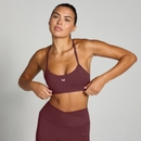 MP Women's Tempo Strappy Back Sports Bra - Deep Berry - XS