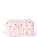 The Flat Lay Co. Marshmallow Flat Lay Makeup Box Bag - Sweet Pink Hearts