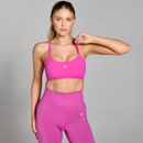 MP Women's Tempo Strappy Back Sports Bra - Violet Pink - XS
