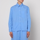 MAX&Co. Bari Cotton-Poplin Boyfriend Shirt - UK 12 MAX&Co. Bari Cotton-Poplin Boyfriend Shirt - UK 12