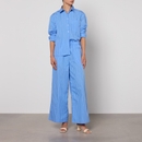 MAX&Co. Gitane Cotton-Poplin Trousers - UK 10