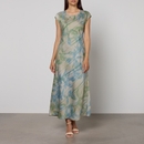 MAX&Co. Apuania Envers Satin Dress - UK 10 MAX&Co. Apuania Envers Satin Dress - UK 10