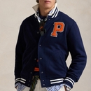 Polo Ralph Lauren Cotton-Jersey Baseball Jacket - S