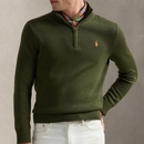 Polo Ralph Lauren Half Zip Cotton Knit Jumper - S