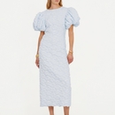 Rotate Birger Christensen Textured Cloqué Puffy Dress - UK 12 Rotate Birger Christensen Textured Cloqué Puffy Dress - UK 12