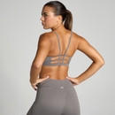 MP Women's Tempo Ultra Strappy Bra - Dark Truffle - XS