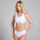 MP Women's Mid Rise Bikini Brief (5 Pack) - White - XS MP Women's Mid Rise Bikini Brief (5 Pack) - White - XS